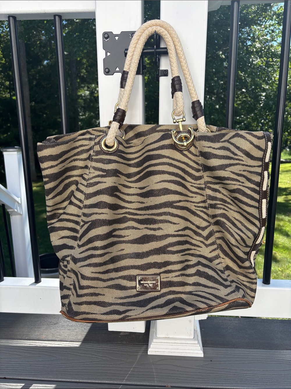Michael Kors Animal Print tote